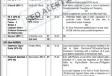 Job Opportunities at Ministry of Defence Production, Directorate General Research and Development Establishment (DGRDE), Rawalpindi – 2025