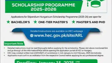 Stipendium Hungaricum Scholarship Programme 2025-2026 | Study in Hungary