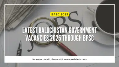 Latest Balochistan Government Vacancies 2025 Through BPSC