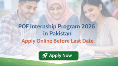 POF Internship Program 2026 in Pakistan